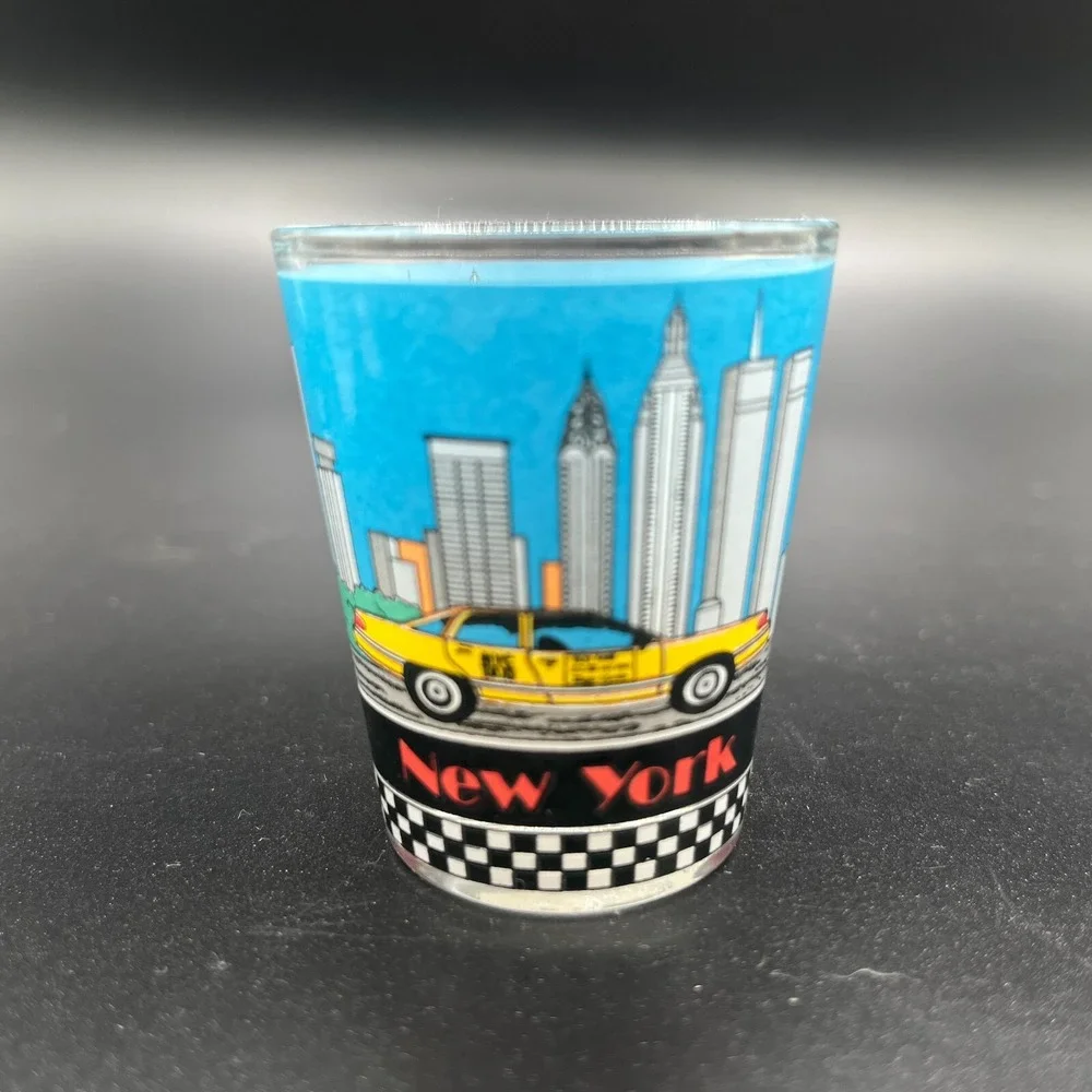 New‎ York City Vintage Shot Glasses Lot of 10